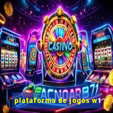 plataforma de jogos w1